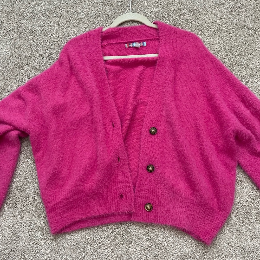 Urban Outfitters Fuzzy Cardigan
